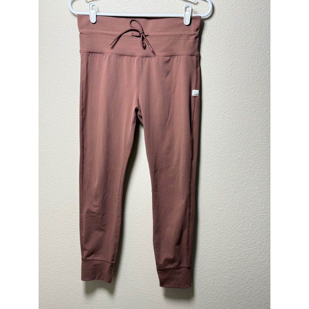 Vuori Daily Jogger Women Dusty Rose Terracotta High Rise Athletic Pants